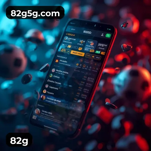 Aplicativo móvel 82g para iOS e Android