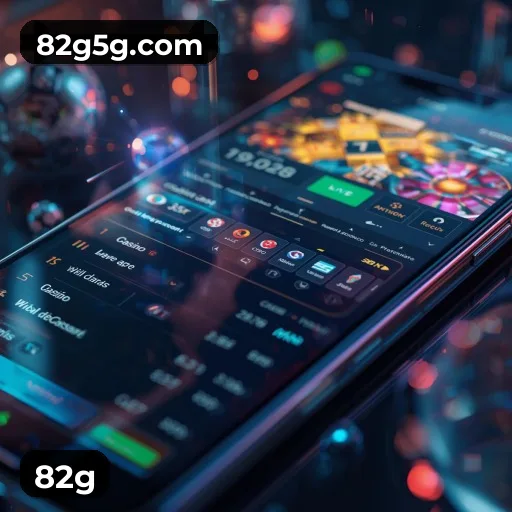Aplicativo móvel 82g para iOS e Android